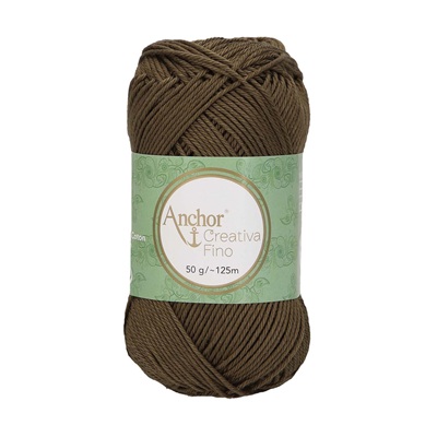 Crochet/Knitting Yarn: Creativa Fino: 4 Ply 50g - 0414 ol
