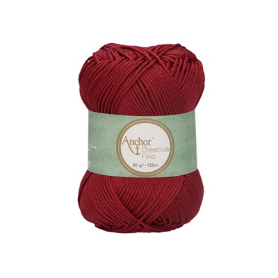 Crochet/Knitting Yarn: Creativa Fino: 4 Ply 50g - 0425 rd