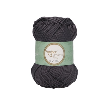 Crochet/Knitting Yarn: Creativa Fino: 4 Ply 50g - 0428 brn