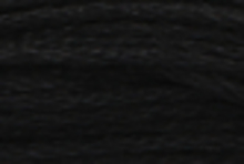 Anchor Stranded Cotton: 8m: Skein 403 (Black)