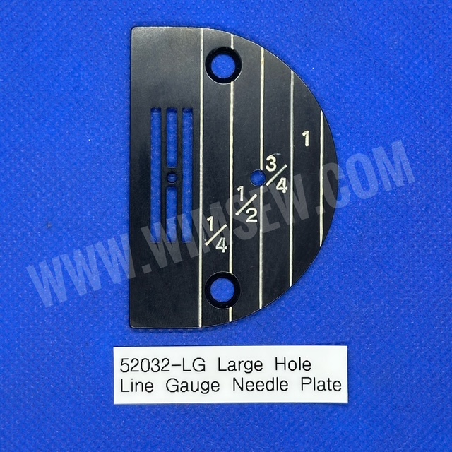 52032-LG Line Gauge - 1.6mm Hole - Needle Plate