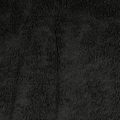 Terry Cloth Towelling Black - EM27 5598cblk
