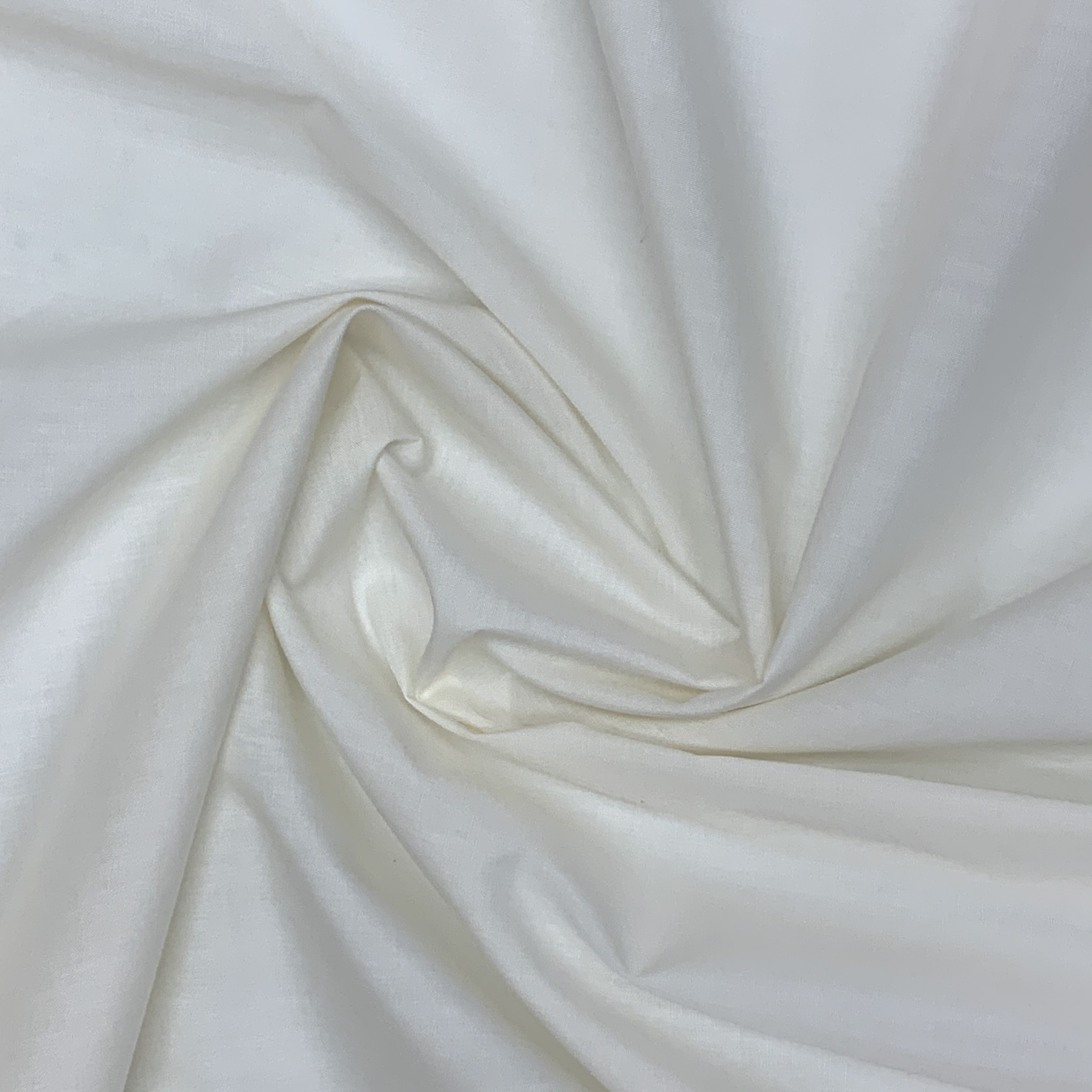 Poly Cotton Fabric - Cream - 1m or 0.5m (EP) 