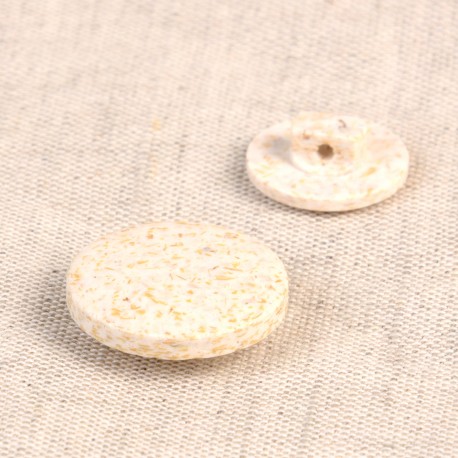 Rice Husk Button - M60870.501 Beige