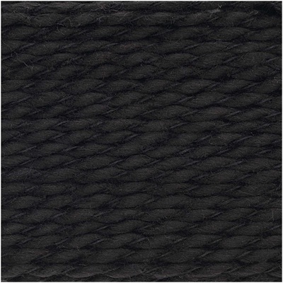 Rico So Cool So Soft 100g Cotton Chunky - Black-012
