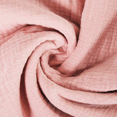 Cotton Double Gauze - EM276651c - Dusky Pink