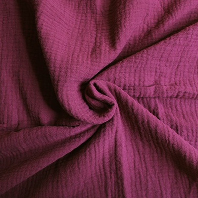 Cotton Double Gauze - EM276651c - Wine