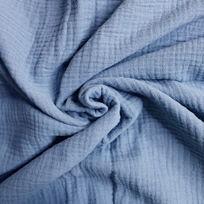 Cotton Double Gauze - EM276651c - Denim