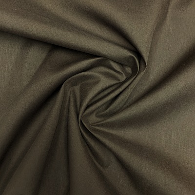 Poly Cotton Fabric - Brown - 1m or 0.5m (EP) 