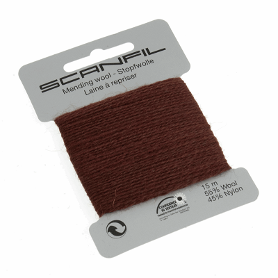 Mending Wool 15m: Brown - 76060