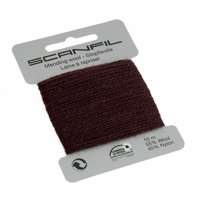 Mending Wool 15m: Chocolate - 76081