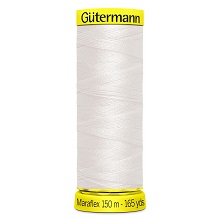 Maraflex Stretch Thread (Yellow Reel): 150m - 777000/111 Ivory