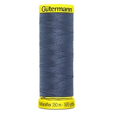 Maraflex Stretch Thread (Yellow Reel): 150m - 777000/112 Blue Grey