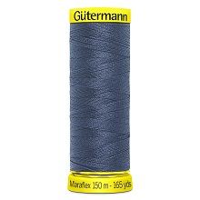 Maraflex Stretch Thread (Yellow Reel): 150m - 777000/112 Blue Grey