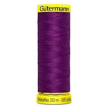 Maraflex Stretch Thread (Yellow Reel): 150m - 777000/247 Dark Magenta