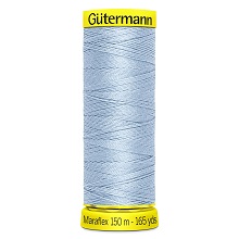 Maraflex Stretch Thread (Yellow Reel): 150m - 777000/276 Light Blue