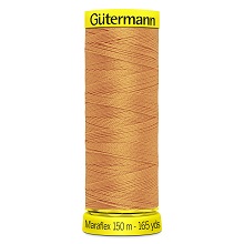 Maraflex Stretch Thread (Yellow Reel): 150m - 777000/300 Apricot