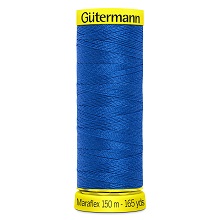 Maraflex Stretch Thread (Yellow Reel): 150m - 777000/315 Electric Blue