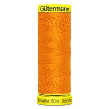 Maraflex Stretch Thread (Yellow Reel): 150m - 777000/350 Orange