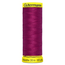 Maraflex Stretch Thread (Yellow Reel): 150m - 777000/384 Crimson