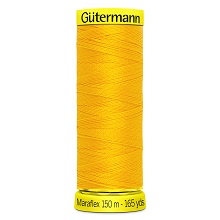 Maraflex Stretch Thread (Yellow Reel): 150m - 777000/417 Gold