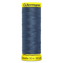 Maraflex Stretch Thread (Yellow Reel): 150m - 777000/435 Steel Blue