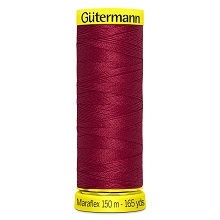 Maraflex Stretch Thread (Yellow Reel): 150m - 777000/46 Garnet