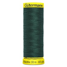 Maraflex Stretch Thread (Yellow Reel): 150m - 777000/472 Sacramento Green