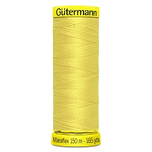 Maraflex Stretch Thread (Yellow Reel): 150m - 777000/580 Yellow