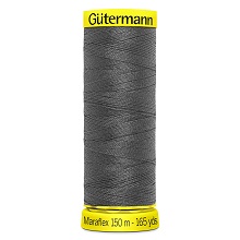 Maraflex Stretch Thread (Yellow Reel): 150m - 777000/702 Steel Grey
