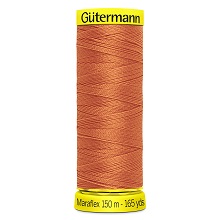 Maraflex Stretch Thread (Yellow Reel): 150m - 777000/982 Coral