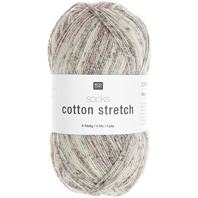 Rico Cotton Stretch Sock Yarn 100g -006-Stone