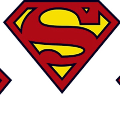 100% Cotton Print - em27-89971 Superman Classic Badge Cotton