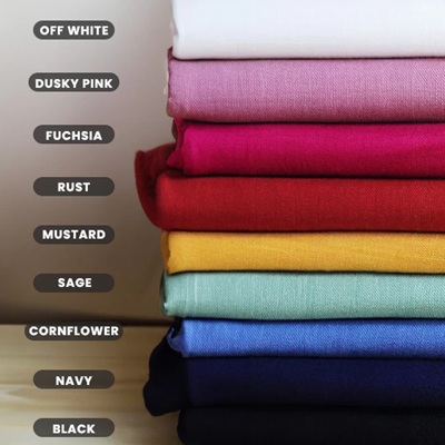 Soft Slub Stretch Viscose - em27-9558C White
