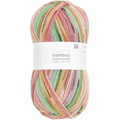 Rico Superba Bamboo Superwash Sock Yarn 100g - 057-Earthy