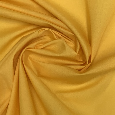Poly Cotton Fabric - Gold - 1m or 0.5m (EP) 