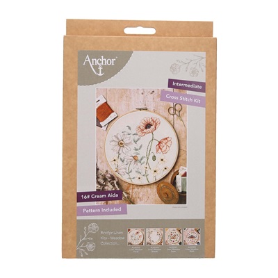 Counted Cross Stitch Kit: Linen: Meadow Collection: Summer Meadow - ALXE003