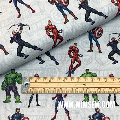 100% Cotton Print - em27 Avengers Assemble