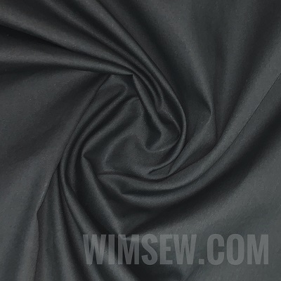 100% Cotton Fabric - Black 1m (EP) - NOW IN STOCK