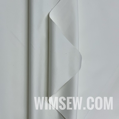 100% Polyester Blackout Lining Fabric - Cream 1m