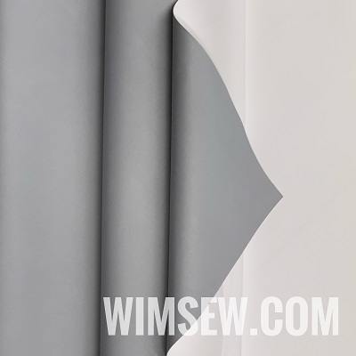 100% Polyester Blackout Lining Fabric - Grey 1m