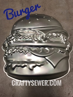 Burger Cake Tin