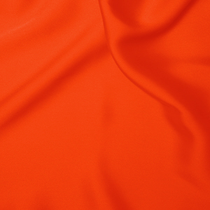 100% Polyester Silky Satin - 01-C5914 Orange.