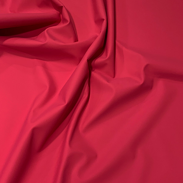 Water-Repellent Rubber PU Plains  - 01C8485 - Cerise