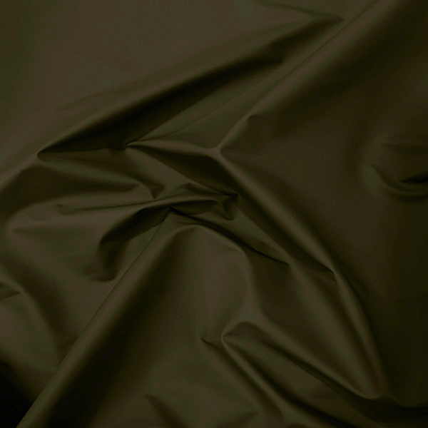 Water-Repellent Rubber PU Plains  - 01C8485 - Olive*