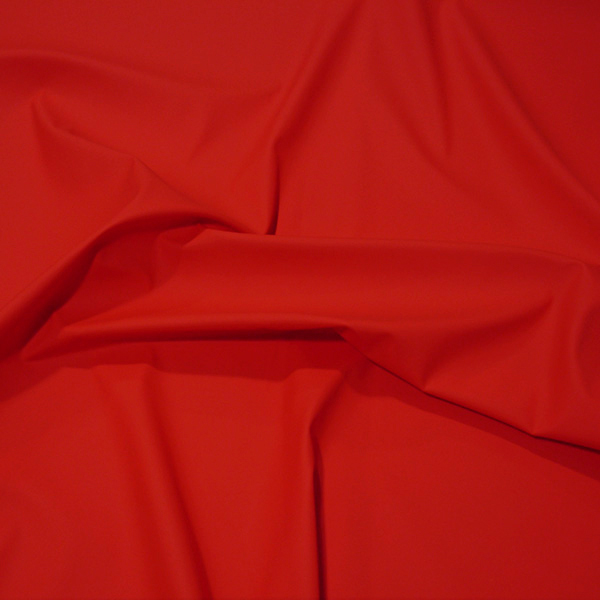 Water-Repellent Rubber PU Plains  - 01C8485 - Red