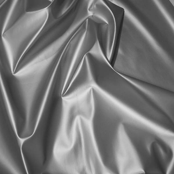 Water-Repellent Rubber PU Plains  - 01C8485 - Silver