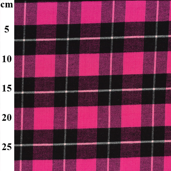 100% Brushed Cotton Check - 01C8537