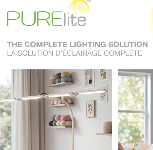 PURElite Lighting Solutions - Lights and Magnifiers for Crafts, Hobbies, Home and Office. The complete lighting solution.