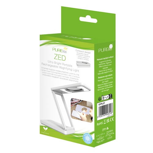 PURElite - Magnifying Light: Ultra-Bright: Portable: Zed - CFPL37